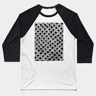 Geometric Waves Baseball T-Shirt